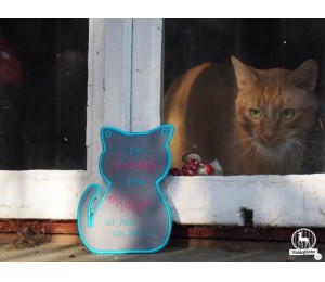 Stickserie - ITH Türschilder Katzen